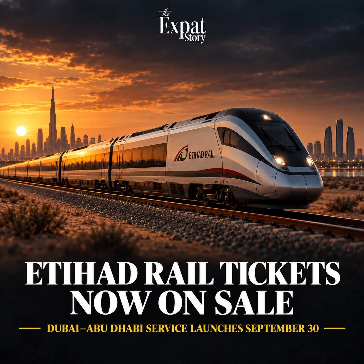 Etihad Rail Unveils Dubai-Abu Dhabi Service: Travel in Under an Hour!