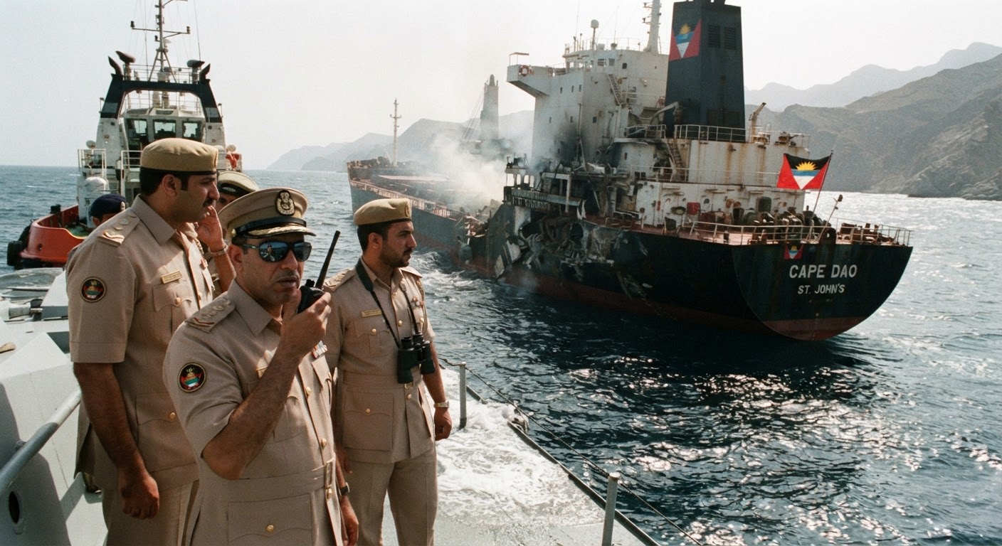 Indian Sailor Killed in Torpedo Attack Off Oman Coast