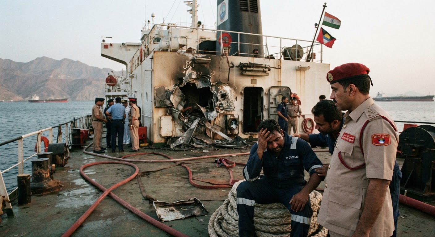 Tragedy Near Strait of Hormuz: Young Indian Seafarer Killed in Missile Strike