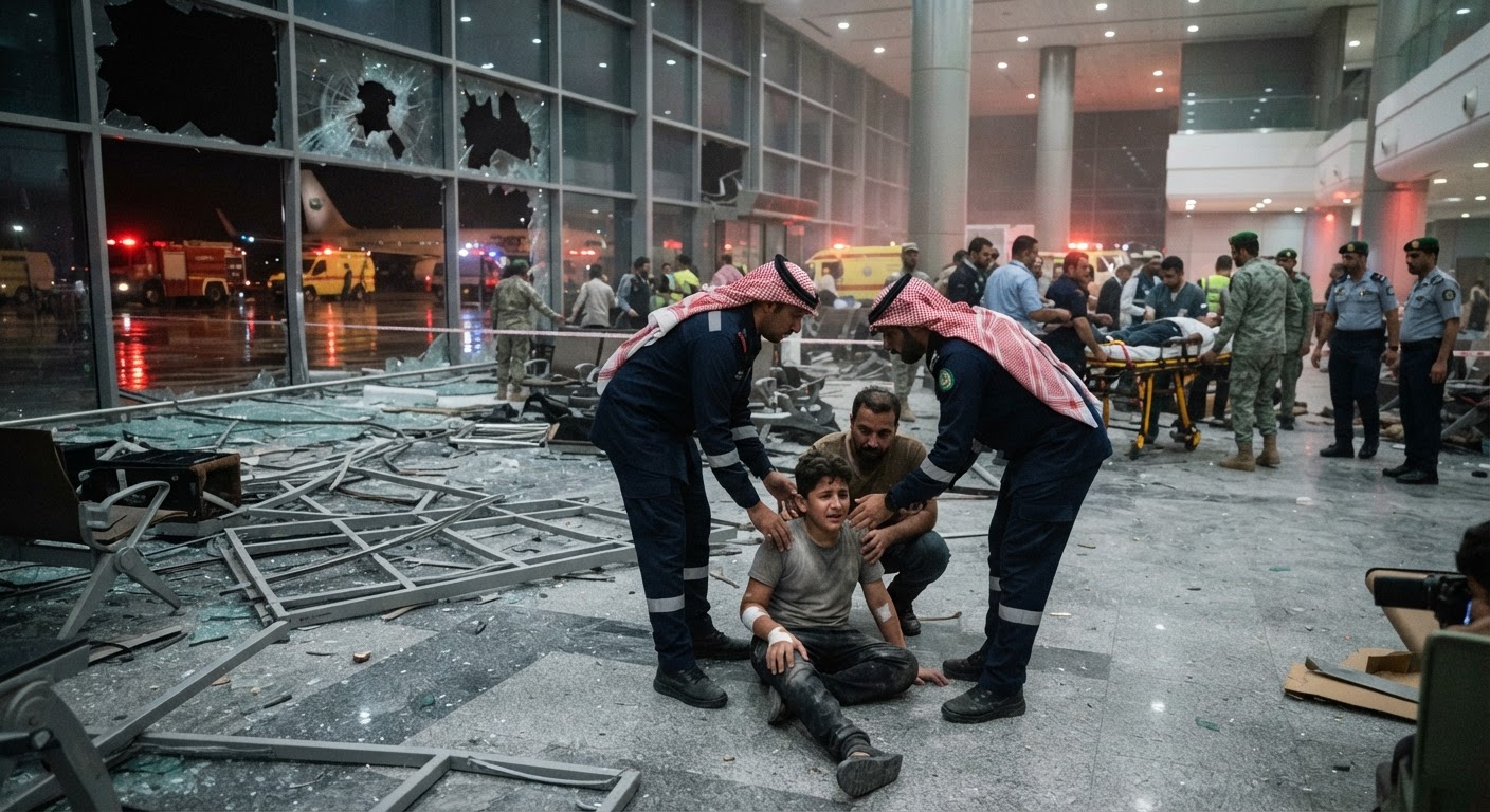Hyderabad Techie Killed, Sons Maimed in Riyadh Airport Attack