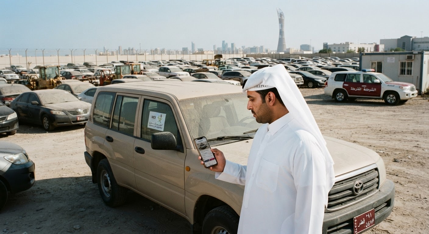 Qatar to Launch Digital Auctions for Abandoned Vehicles This September