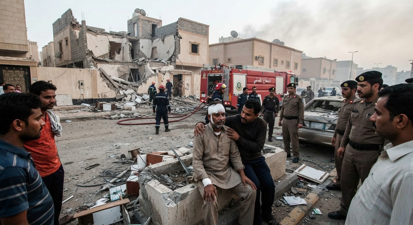 Houthi Missile Strikes Hit Saudi Cities: Indian Nationals Among the Injured