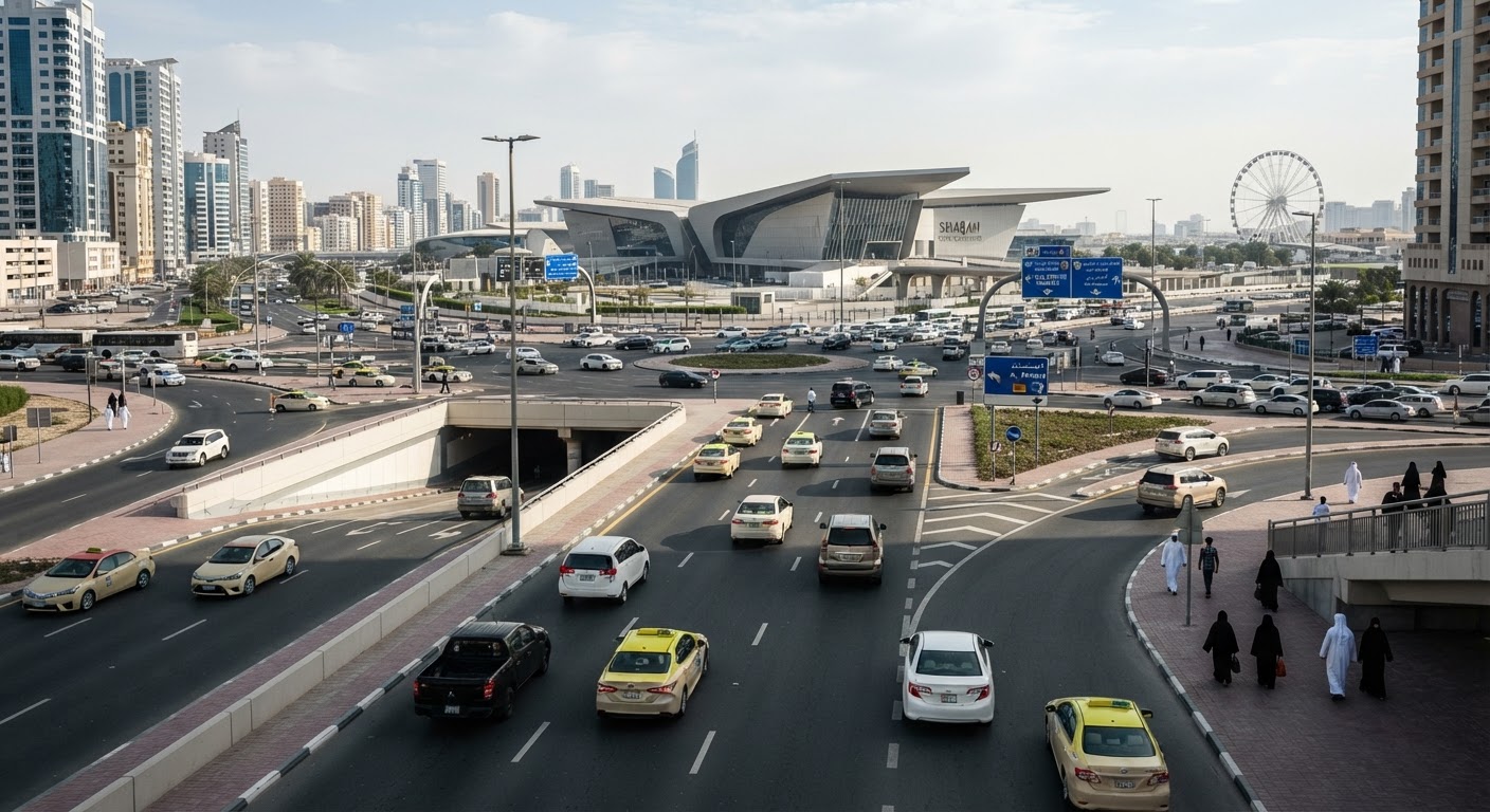 Sharjah’s Al Taawun Square Set to Reopen November 4 to Slash Traffic Woes