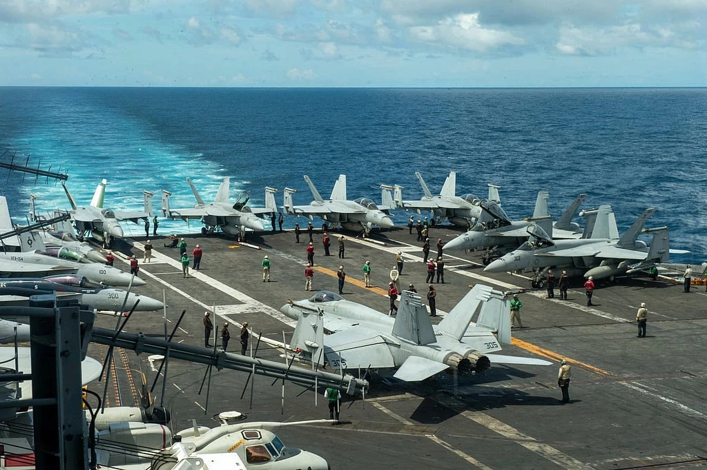 US Deploys 9,000 Troops and Third Carrier to Gulf