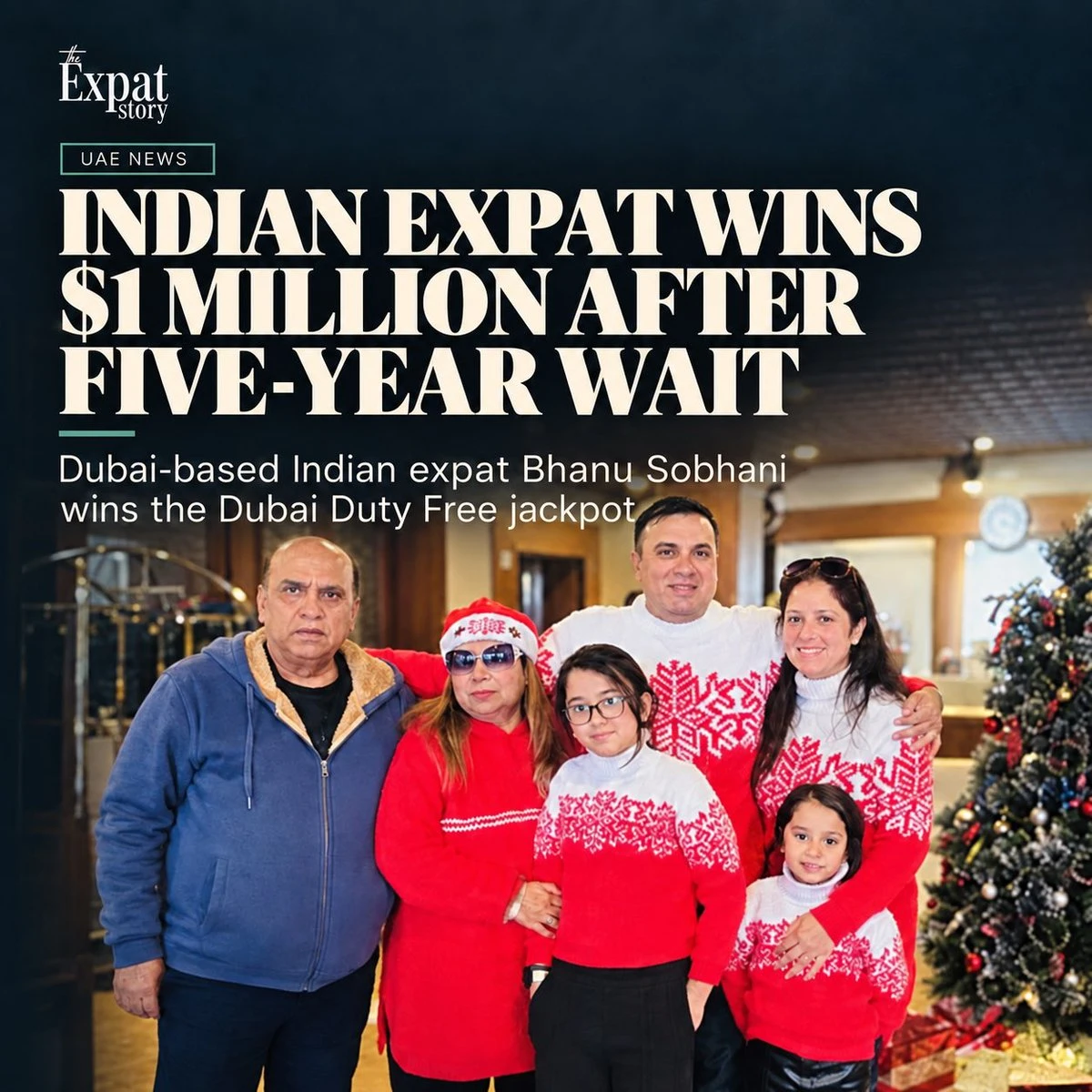 From Textile Mogul to Millionaire: Dubai Resident Wins $1M Duty Free Jackpot