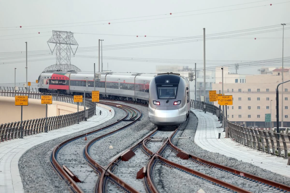 Etihad Rail Launches Dubai-Abu Dhabi Passenger Service