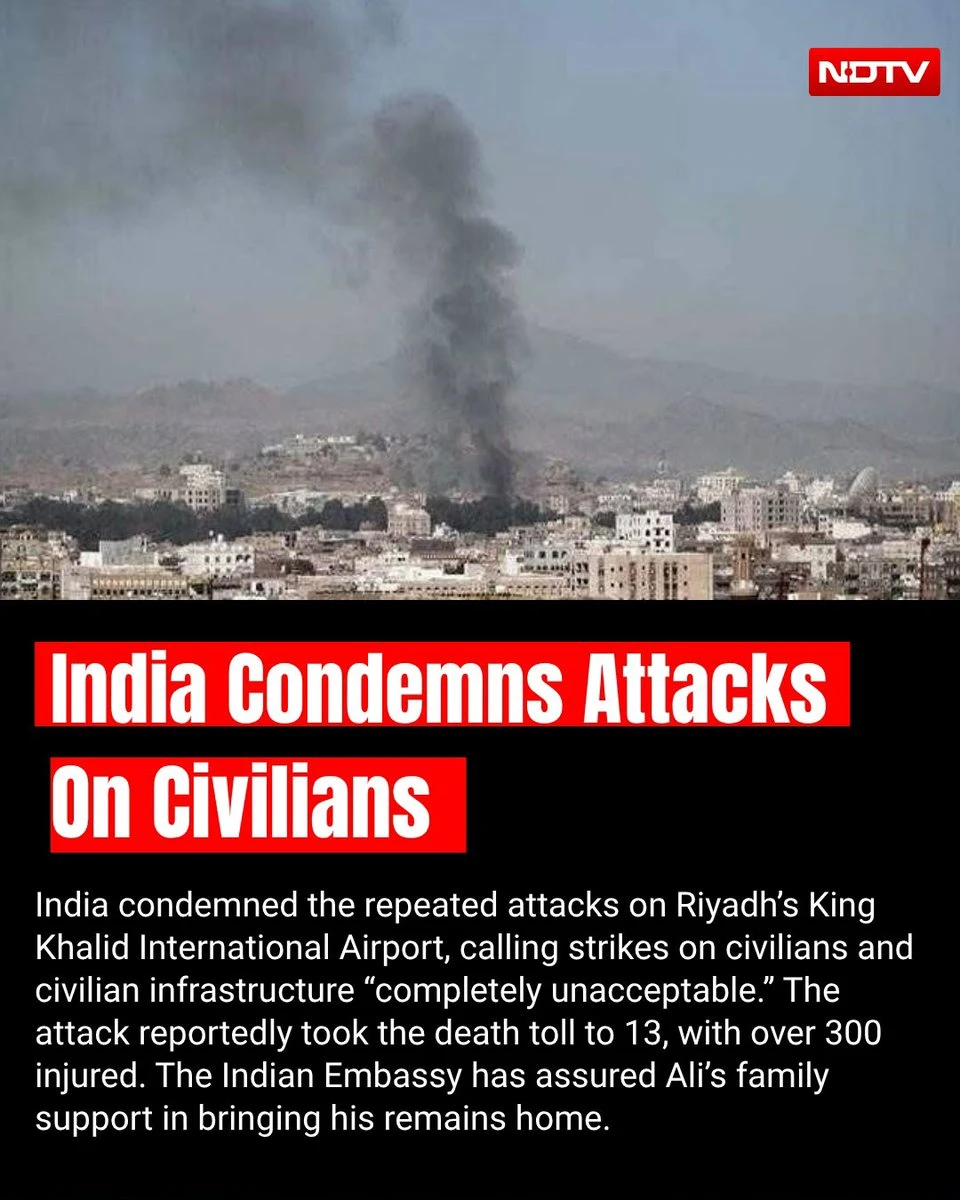 Hyderabad IT Pro Killed in Houthi Missile Strike at Riyadh Airport