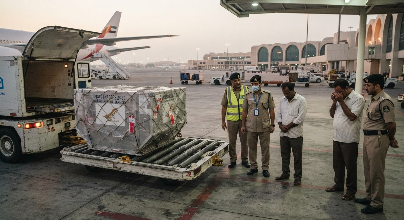 Indian Airport Worker's Remains Repatriated Amid Sharjah Police Probe