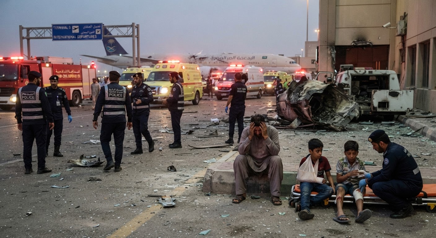 Indian IT Engineer Killed, Family Maimed in Riyadh Airport Strike