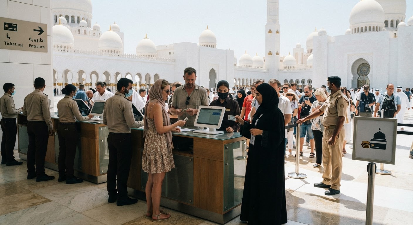 Sheikh Zayed Grand Mosque Introduces New Entry Fees for Sightseeing