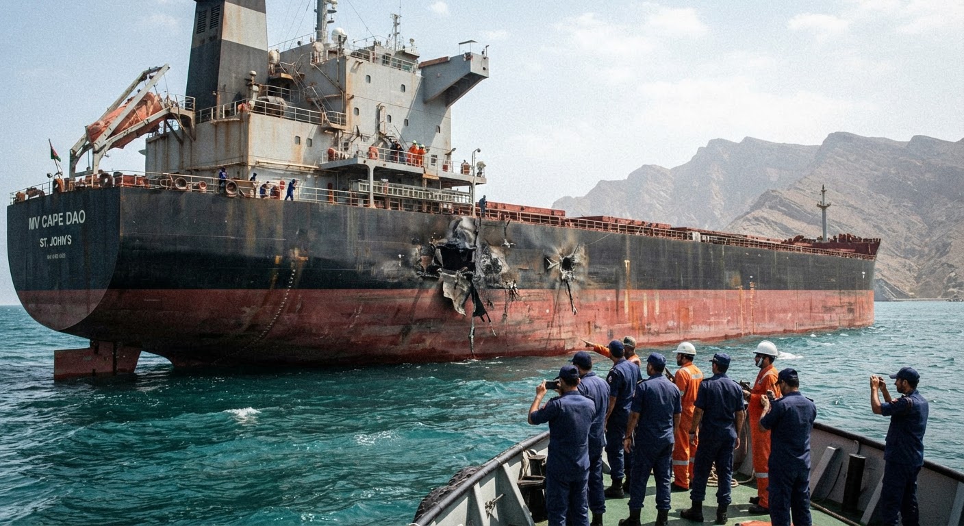 Tragedy at Sea: Indian Seafarer Killed in Attack off Oman Coast