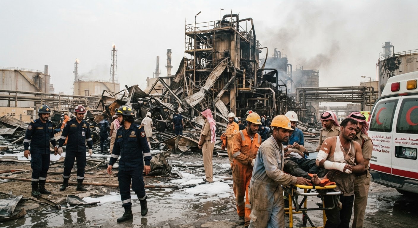 Tragedy in the Gulf: 28 Indians Dead in Conflicts and Industrial Blast
