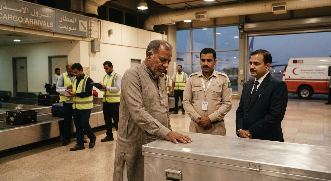 Tragedy in Riyadh: Azamgarh Man's Body Returns Home After Unexplained Death