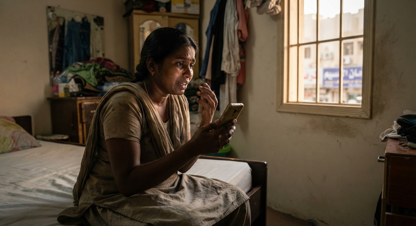 Distressed Tamil Nadu Woman Seeks Urgent Help From Kuwait