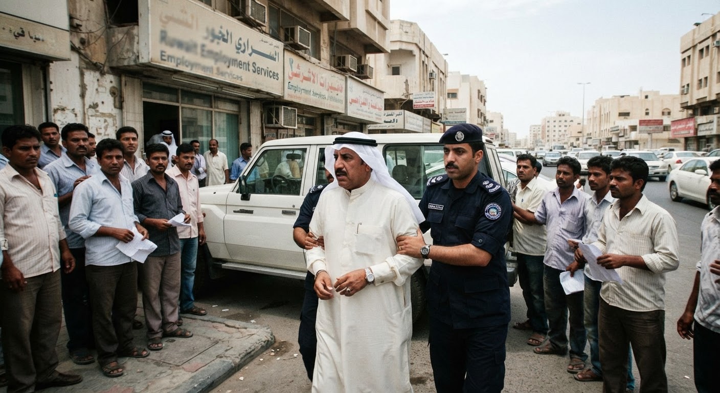 Discover Shocking Kuwait Job Visa Scam Arrest Involving 25 Expats