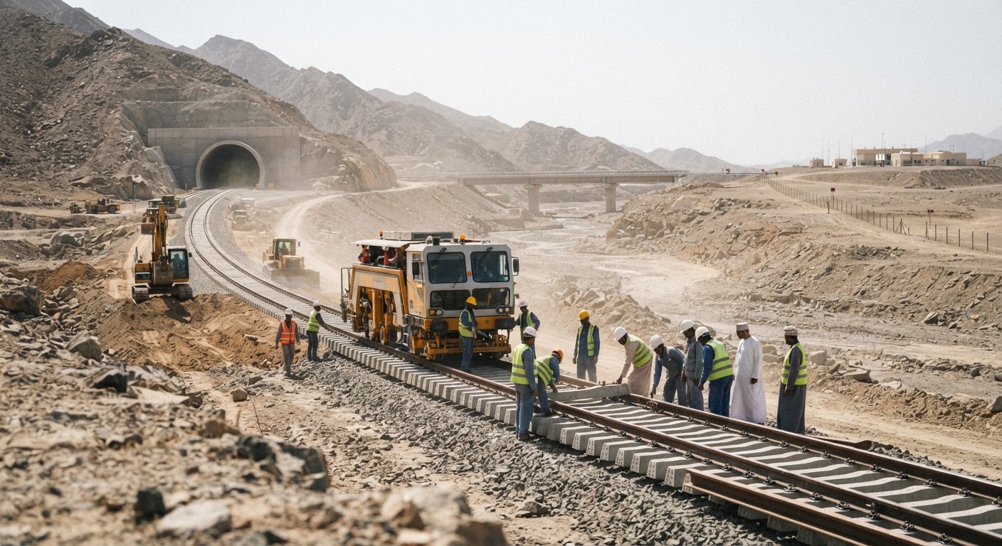 Oman Sultan Approves Amazing Hafeet Rail Project Linking UAE and Oman