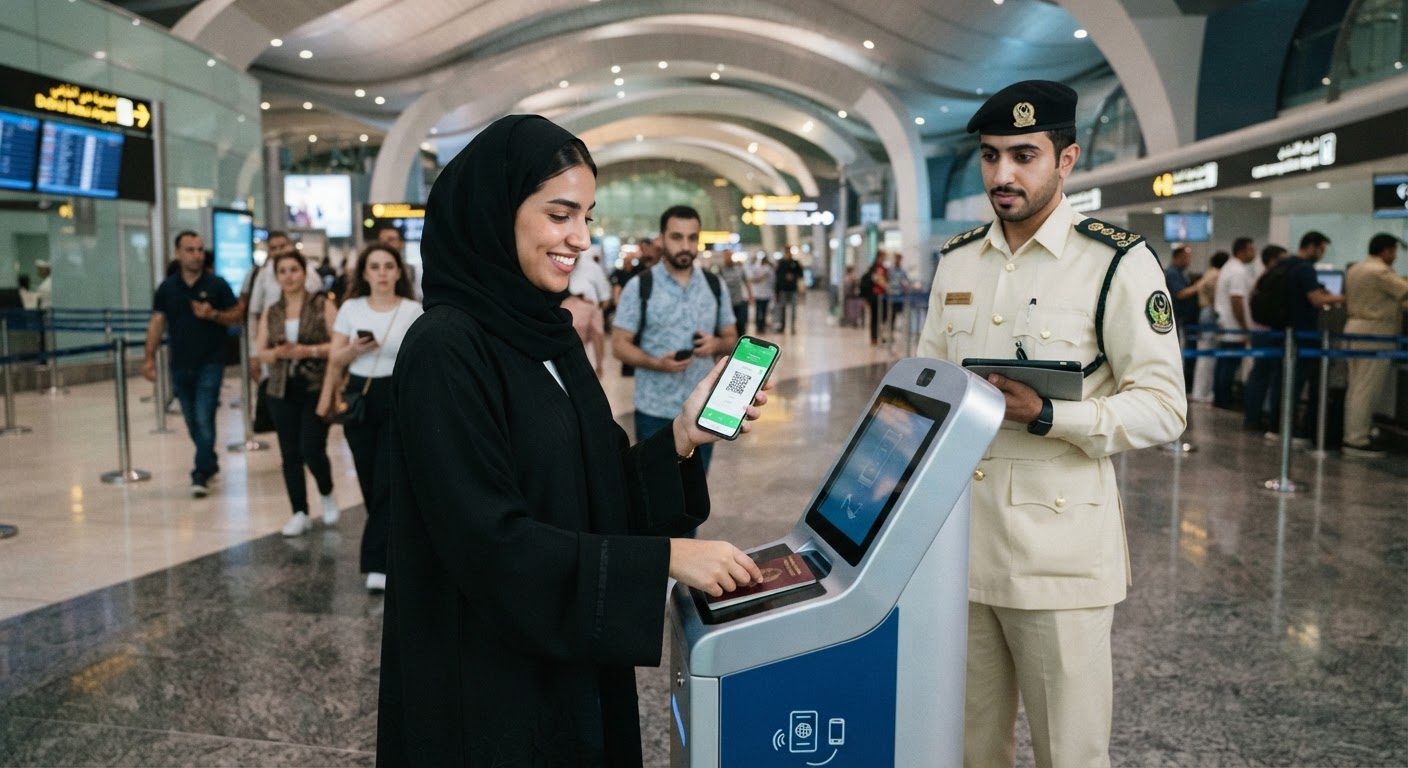 Dubai Airport Launches Click and Travel Mobile Immigration Service