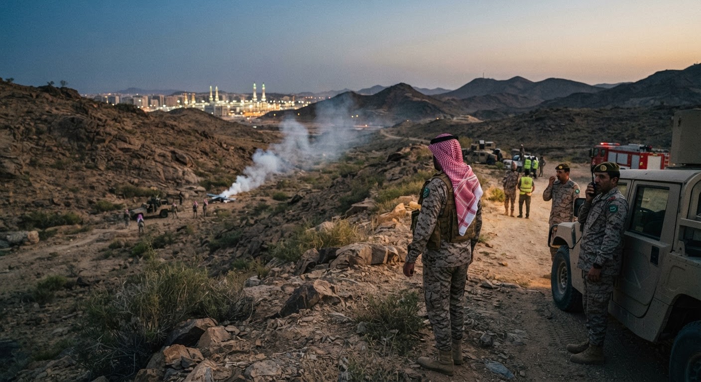 Saudi Air Defenses Successfully Intercept Houthi Drone Near Mecca