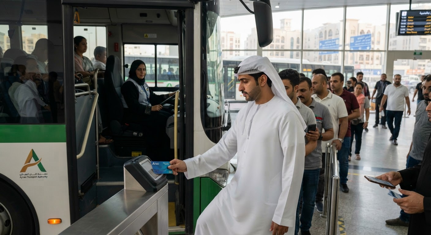 Ajman Goes Cashless on Buses and Vehicle Services From September 17