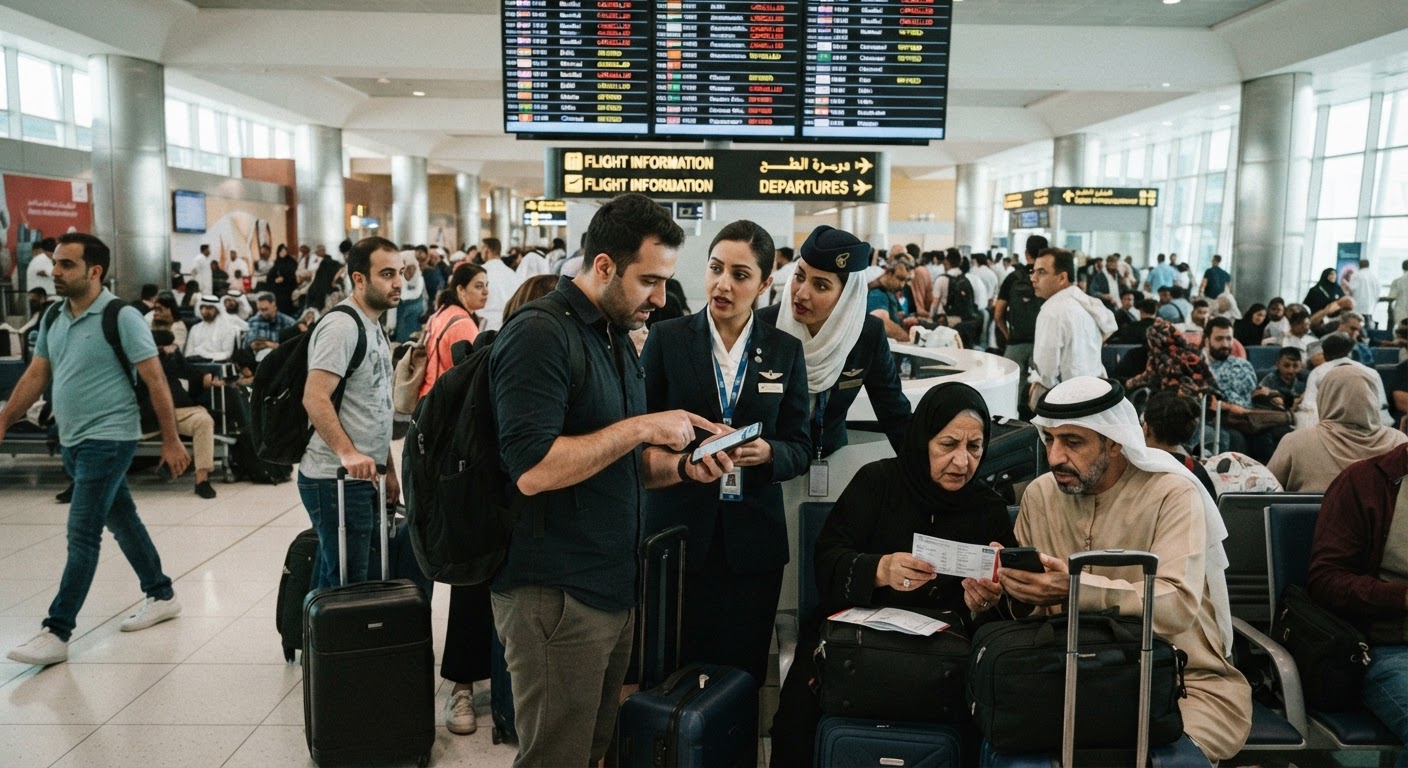 Urgent UAE-India Flight Changes: 11 Flights Affected, Check Status Now
