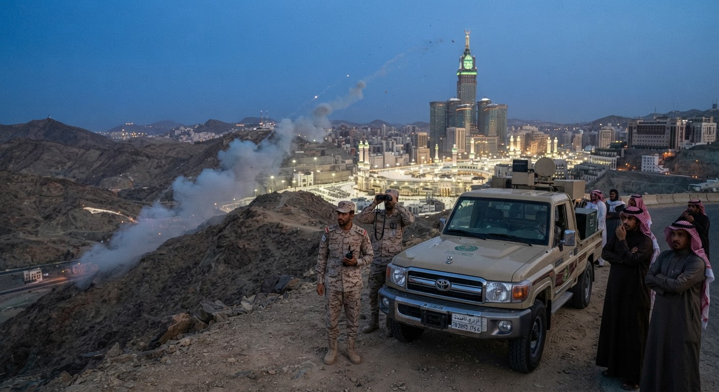 Saudi Air Defenses Stop Houthi Drone Near Mecca As China Urges Iran For Calm