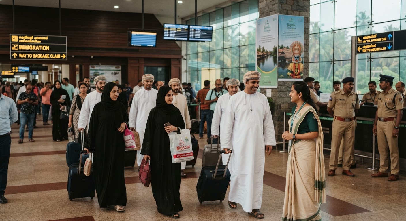 Amazing Surge: Kerala Sees Huge Jump In Gulf Visitors With Oman Taking Third Spot