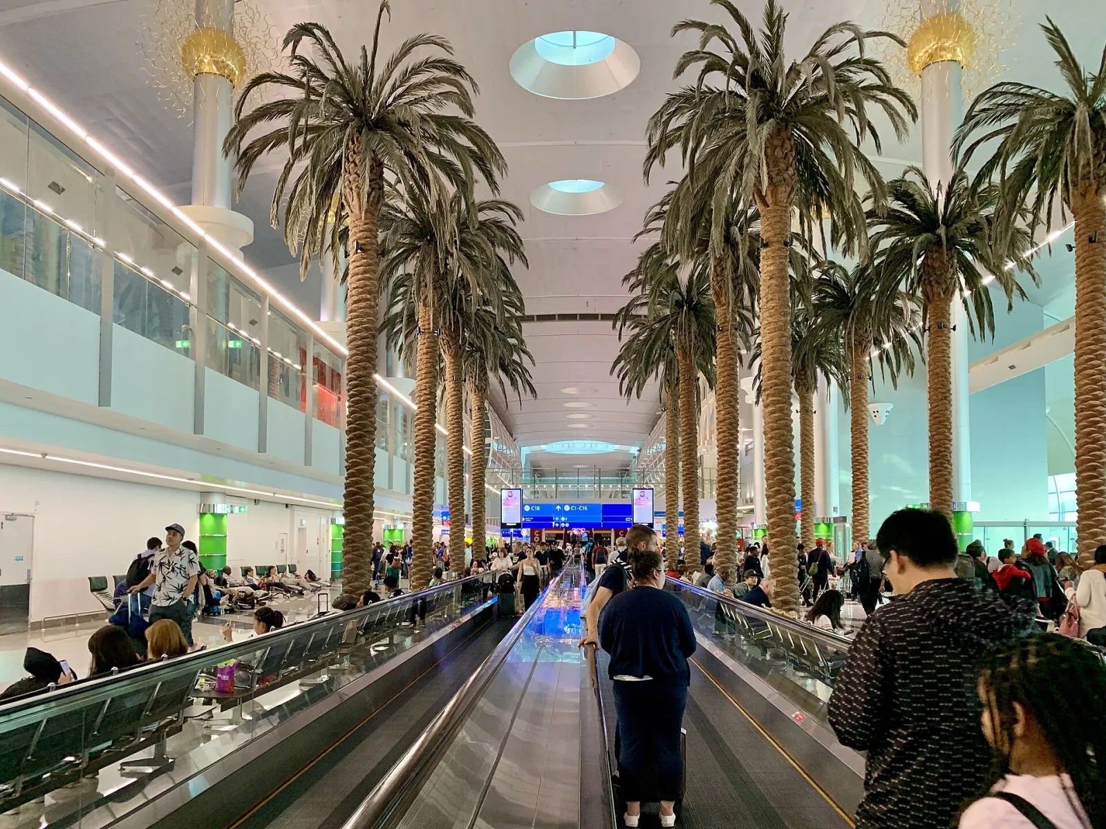 Concourse at Dubai International Airport Terminal 3