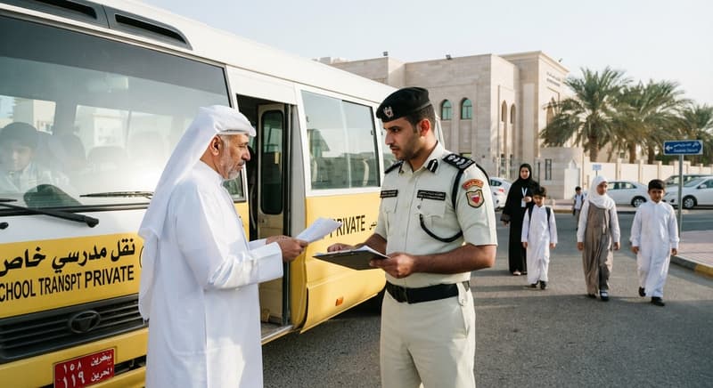 Discover Friendly Rules: Bahrain Mandates Valid Licenses For All Paid School Transport